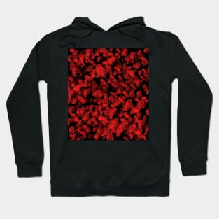 red fire flame Hoodie